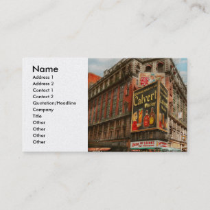 City - NY - Tastee's and Macy's 1942 Business Card