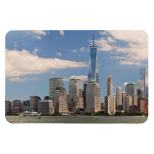 City - NY - The colours of a city Magnet