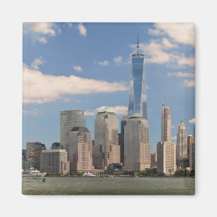 City - NY - The colours of a city Magnet