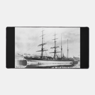 City of Adelaide Clipper ship 1800s Desk Mat