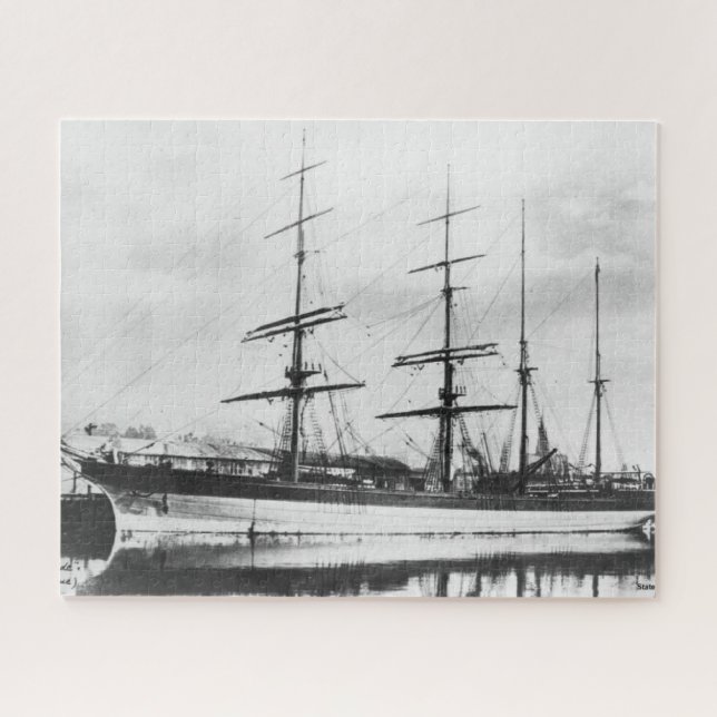 City of Adelaide Clipper ship 1800s Jigsaw Puzzle (Horizontal)