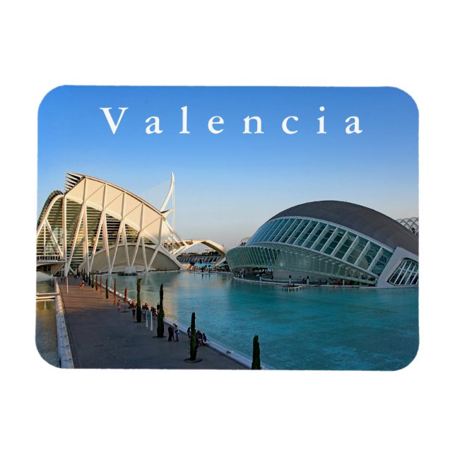 City of Arts and Sciences. Magnet (Horizontal)