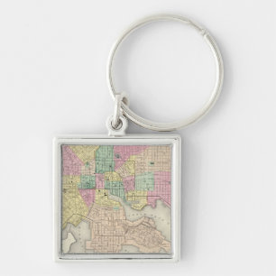 City Of Baltimore Maryland Key Ring