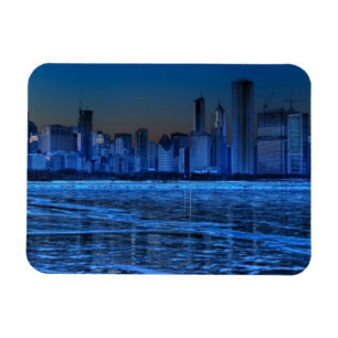 City of broad shoulders and lake Michigan Magnet