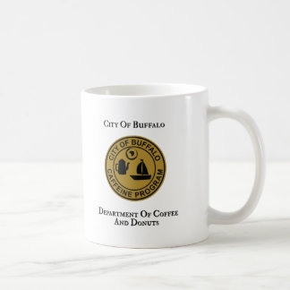 City of Buffalo Dept of Coffee & Doughnuts Officia Mug