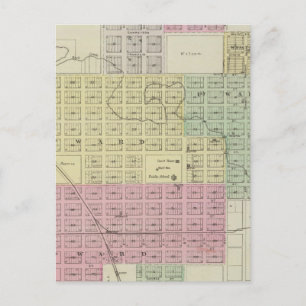 City of Burlington, Coffee County, Kansas Postcard