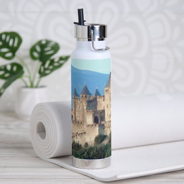 City of Carcassonne. Aude. Water Bottle (Yoga)