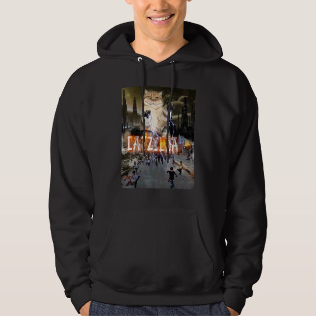 City Of Catzilla  Kitty Hoodie (Front)