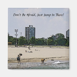 City of Chicago & Lake Michigan Magnet