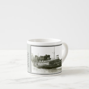 City of Cleveland III B&W espresso mug