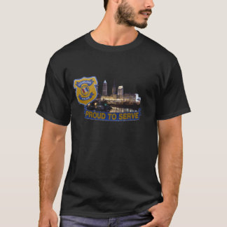 City of Cleveland Police Department Shirt. T-Shirt