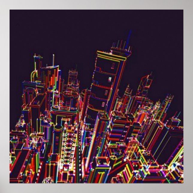 City of Colours Poster (Front)