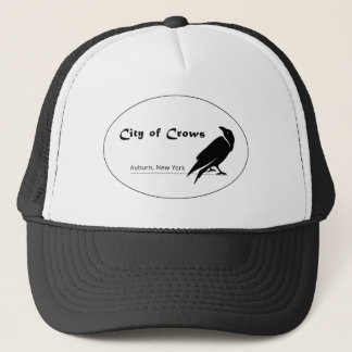 City of Crows black and white logo Trucker Hat