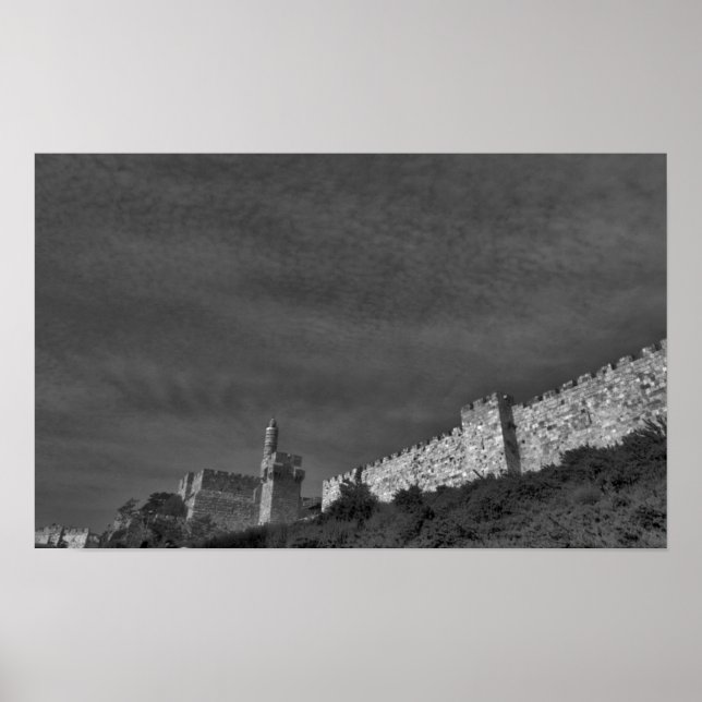 City of David Jerusalem Poster (Front)
