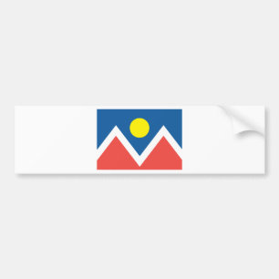 City of Denver flag Bumper Sticker