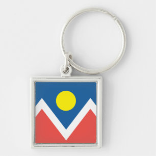 City of Denver flag Key Ring