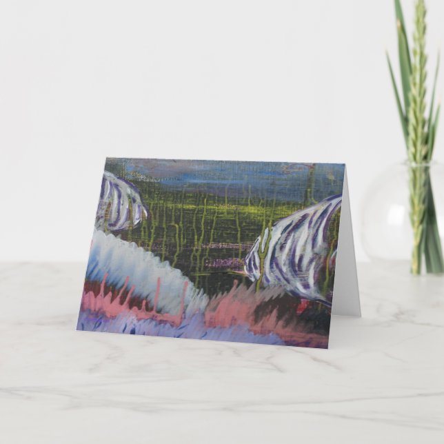 City of Dreams greeting card by Mark Easton (Front)