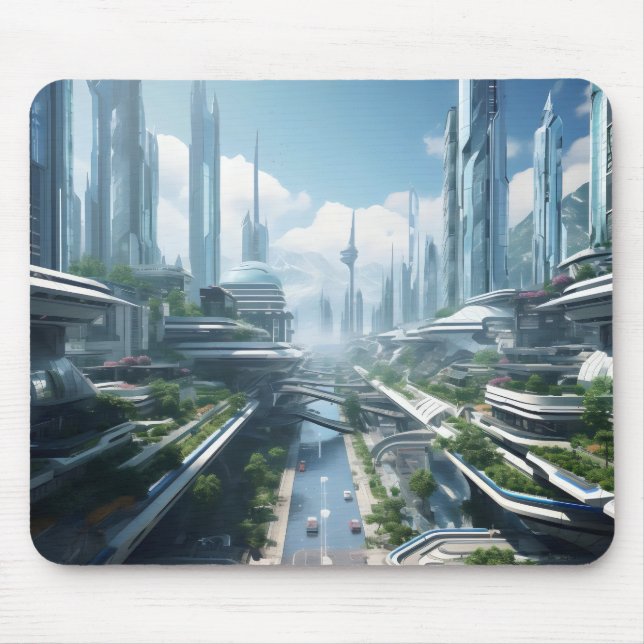 City of Future Mouse Pad (Front)