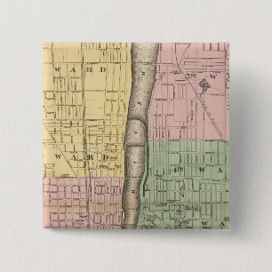 City of Grand Rapids, Kent County 15 Cm Square Badge