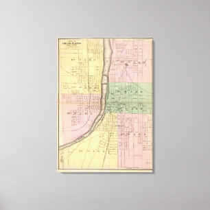 City of Grand Rapids, Kent County Canvas Print