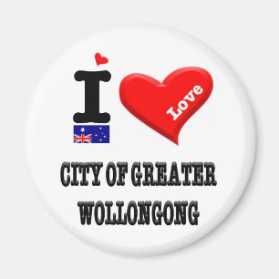 CITY OF GREATER WOLLONGONG - I Love Magnet