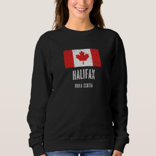City of Halifax - Canada Canadian Flag Souvenir - Sweatshirt
