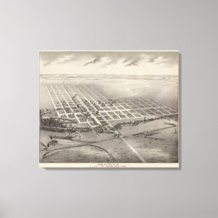 City of Herington, Kansas Canvas Print
