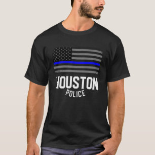 City of Houston Police Officer Texas Policeman T-Shirt