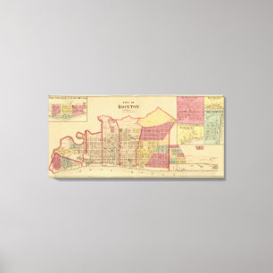 City of Ironton with Proctorsville Canvas Print
