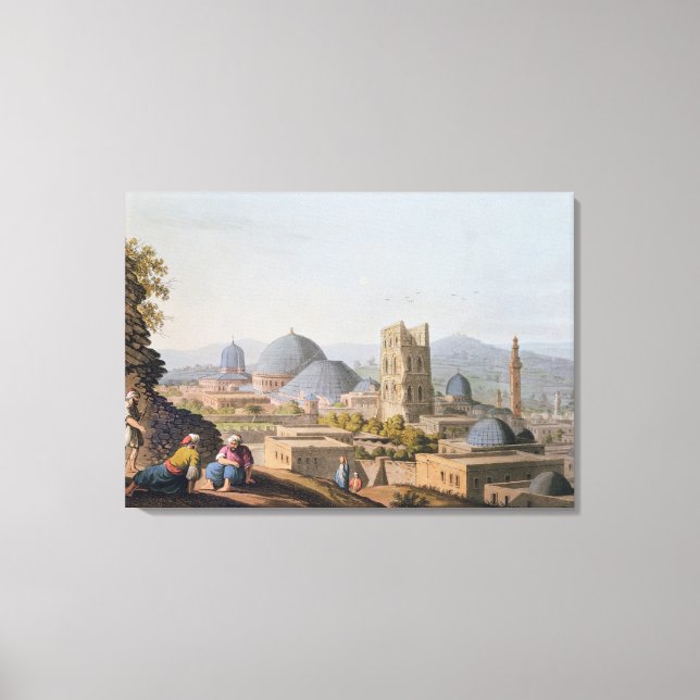 City of Jerusalem, 1812 Canvas Print (Front)