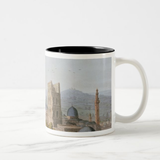 City of Jerusalem, 1812 Two-Tone Coffee Mug (Right)