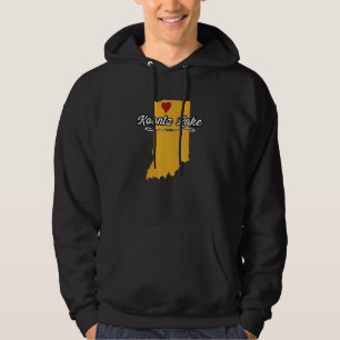 City Of Koontz Lake Indiana Hoosier Merch Hoodie