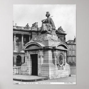 City of Lille, 1838 Poster