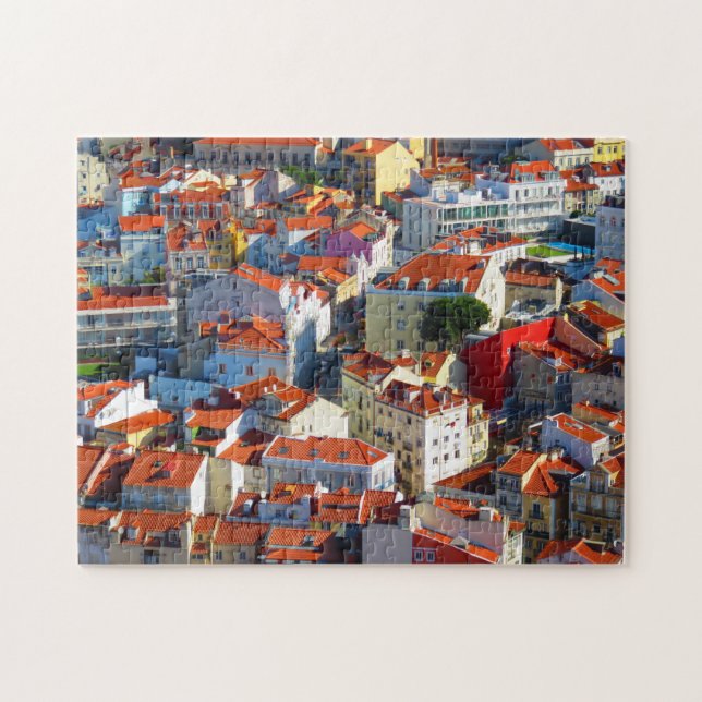 City of Lisbon, Portugal Jigsaw Puzzle (Horizontal)