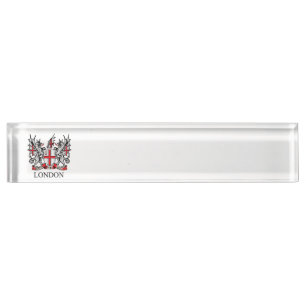 City of London coat of arms Nameplate