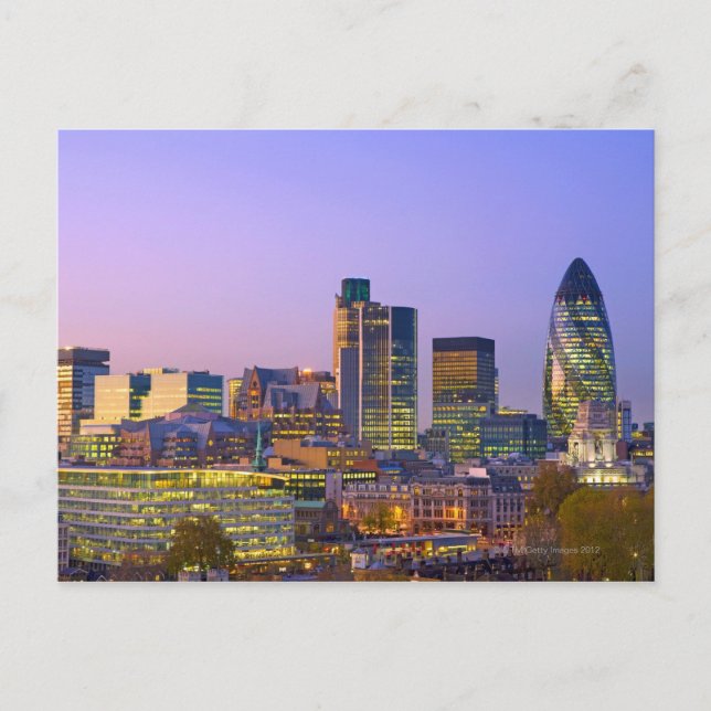 City of London Postcard (Front)
