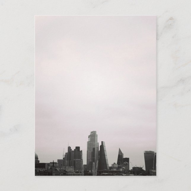 City of London Skyline Postcard (Front)