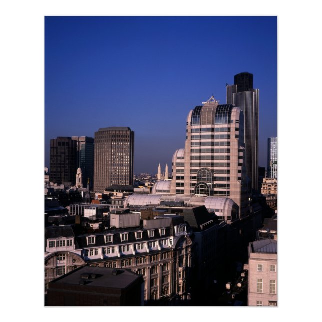 City of London Skyline Poster (Front)