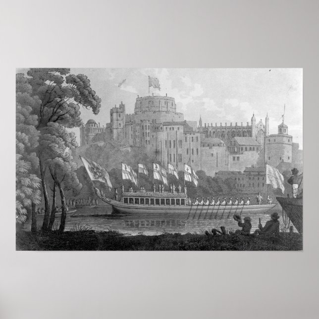 City of London State Barge Poster (Front)