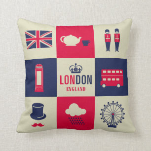City Of London United Kingdom England Cushion
