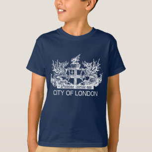 City of London, Vintage, Coat of Arms, England UK T-Shirt