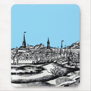 City of Lubeck in Northern Germany Mouse Pad