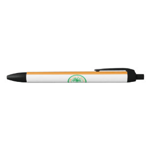 City of Miami (Florida) Flag Black Ink Pen