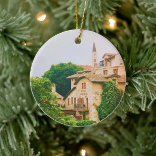 City of Mostar - Bosnia and Herzegovina Ceramic Tree Decoration