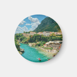 City of Mostar - Bosnia and Herzegovina Magnet