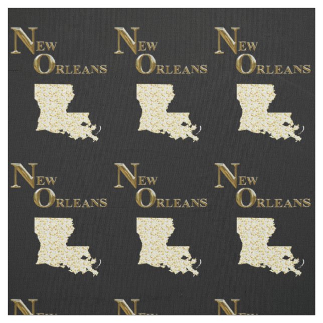 CITY OF NEW ORLEANS FABRIC (Swatch)