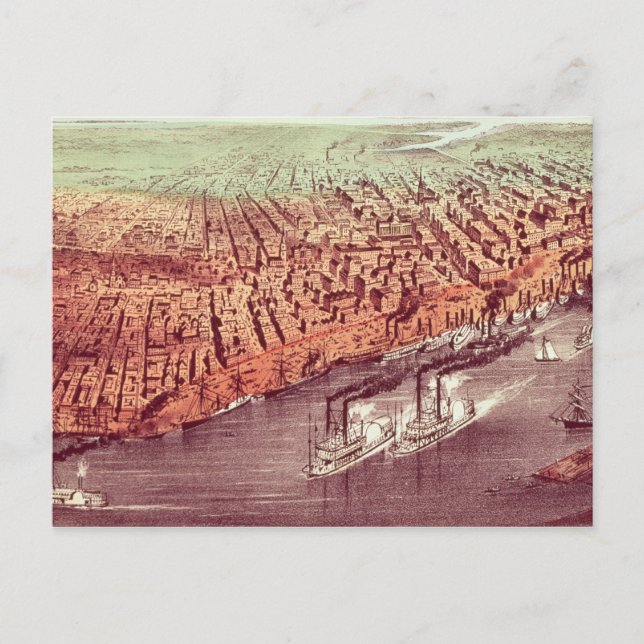 City of New Orleans Postcard (Front)