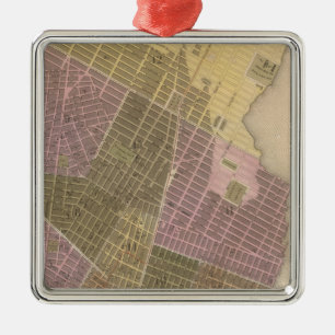 City of New York Metal Tree Decoration