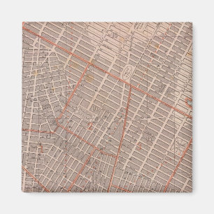 City of NY Atlas Map Magnet