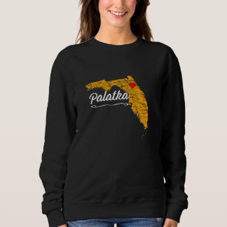 City Of Palatka Florida Fl Merch Souvenir Graphic Sweatshirt
